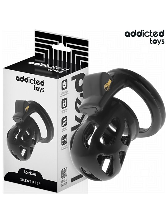 Addicted Toys Locked Silent Keep - Gabbia Fallica con Serratura