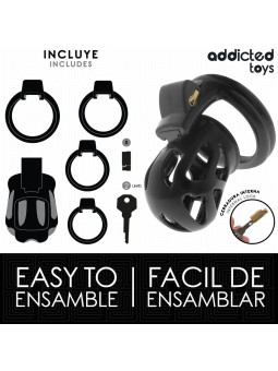 Addicted Toys Locked Silent Keep - Gabbia Fallica con Serratura