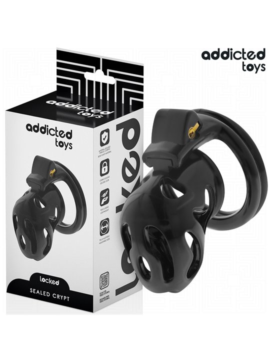 Addicted Toys Locked Sealed Crypt - Gabbia Fallica con Serratura