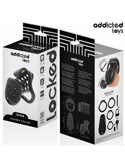 Addicted Toys Locked Chained Hollow - Gabbia Fallica con Serratura