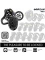 Addicted Toys Locked Chained Hollow - Gabbia Fallica con Serratura