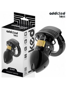 Addicted Toys Locked Chastity Depths - Gabbia Fallica con Serratura