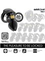Addicted Toys Locked Chastity Depths - Gabbia Fallica con Serratura
