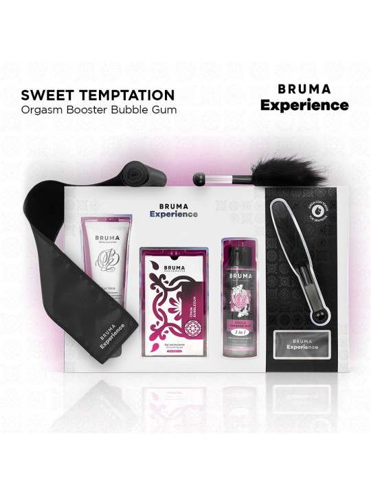 Bruma Xperience - Kit Sweet Temptation Orgasm Booster Aroma Bubble Gum