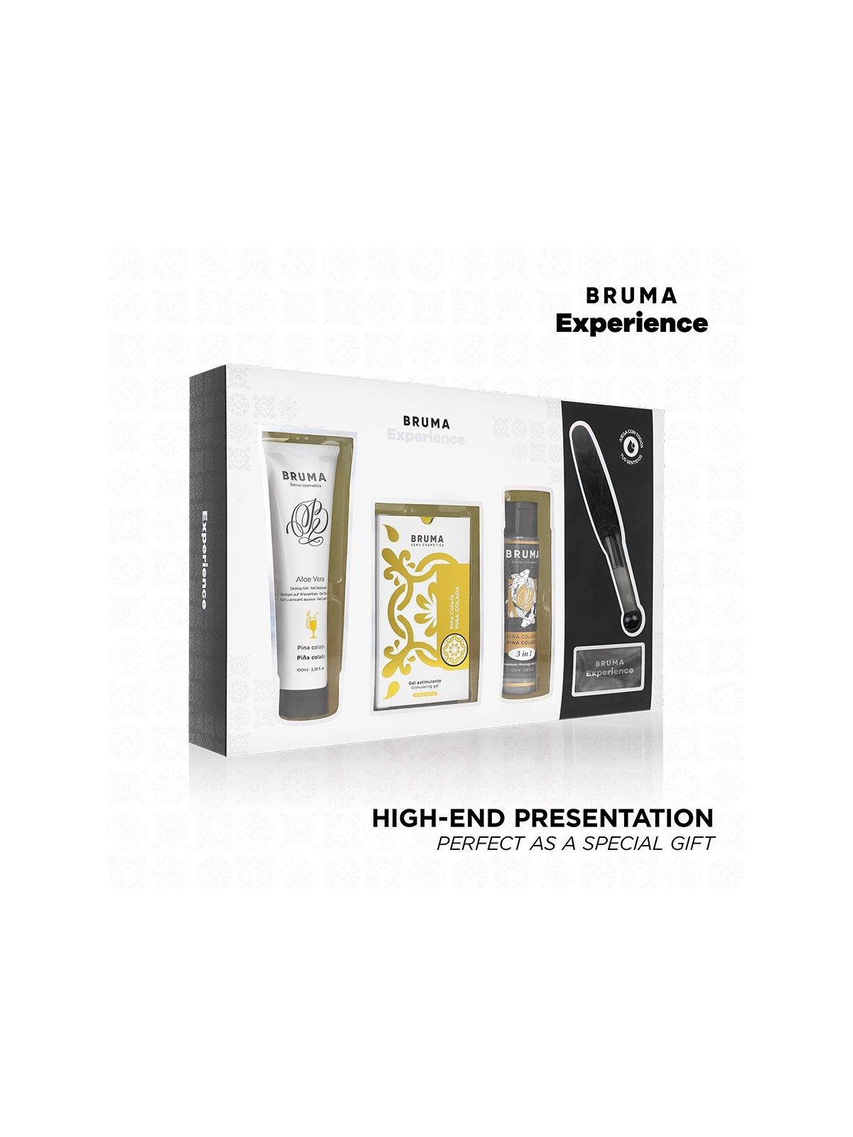 Bruma Xperience - Kit Sweet Temptation Orgasm Booster Aroma Pina Colada