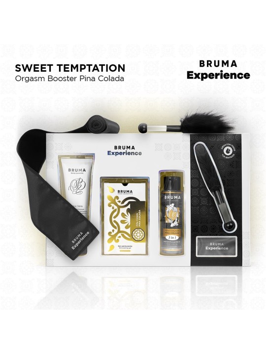 Bruma Xperience - Kit Sweet Temptation Orgasm Booster Aroma Pina Colada