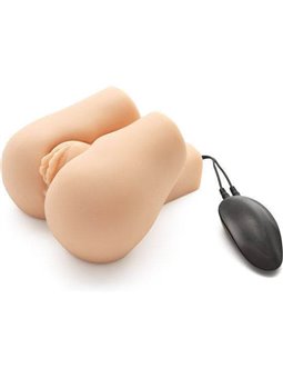 Act Nasty Nympho Bouncer - Masturbatore Uomo Realistico Ano e Vagina con Vibrazione