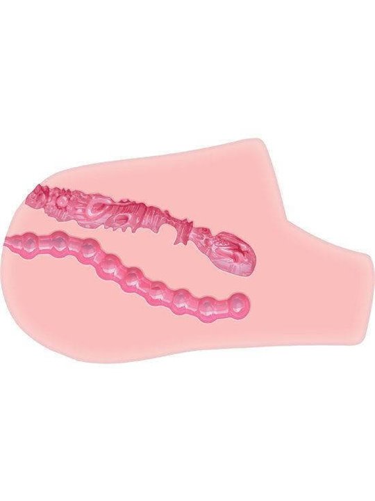Act Nasty Nympho Bouncer - Masturbatore Uomo Realistico Ano e Vagina con Vibrazione