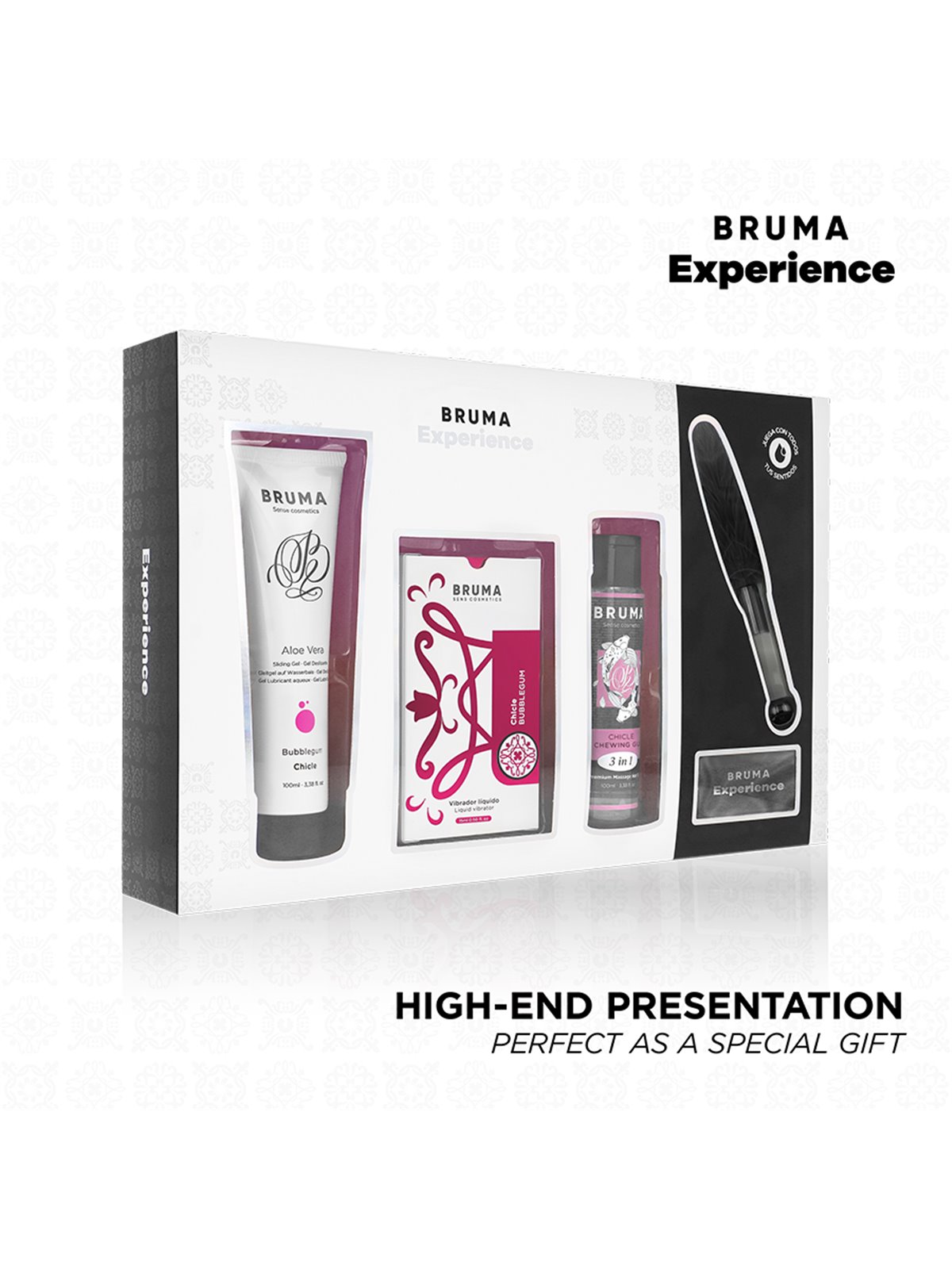 Bruma Xperience - Kit Sweet Temptation Vibro-Orgasmic Aroma Bubble Gum