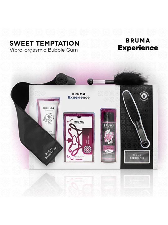 Bruma Xperience - Kit Sweet Temptation Vibro-Orgasmic Aroma Bubble Gum