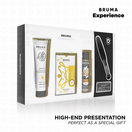 Bruma Xperience - Kit Sweet Temptation Vibro-Orgasmic Aroma Pina Colada