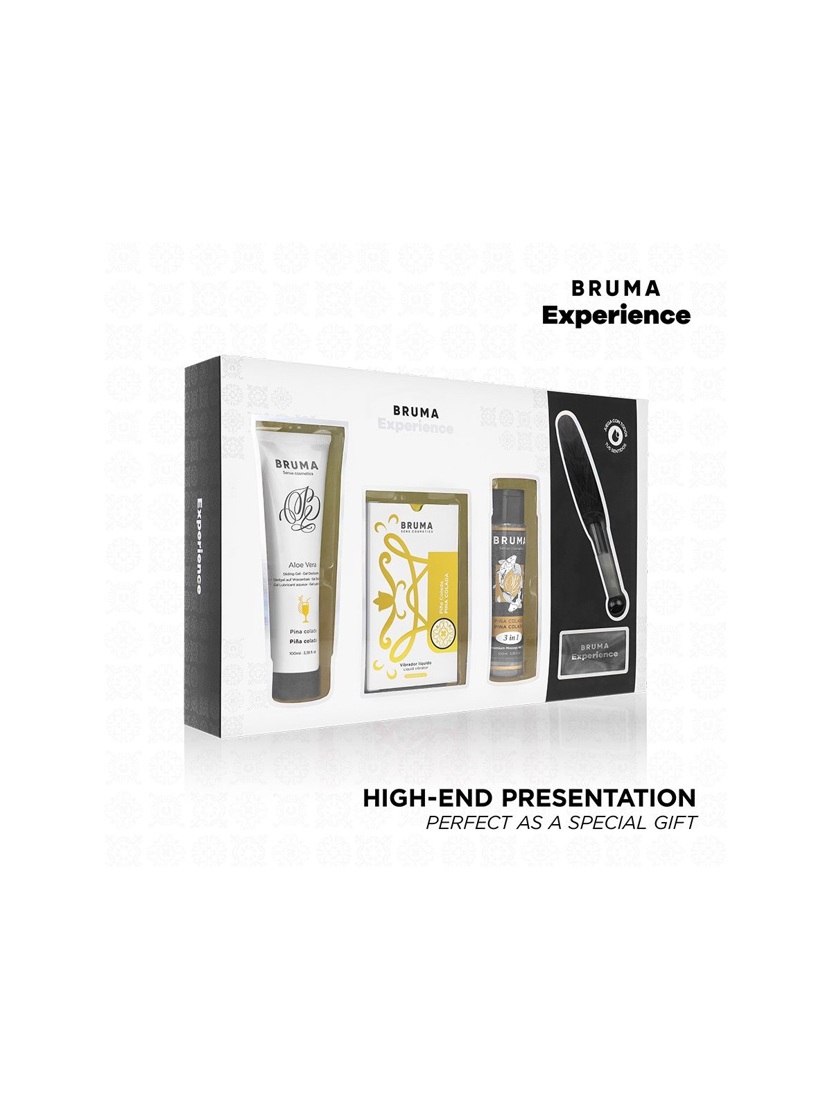 Bruma Xperience - Kit Sweet Temptation Vibro-Orgasmic Aroma Pina Colada