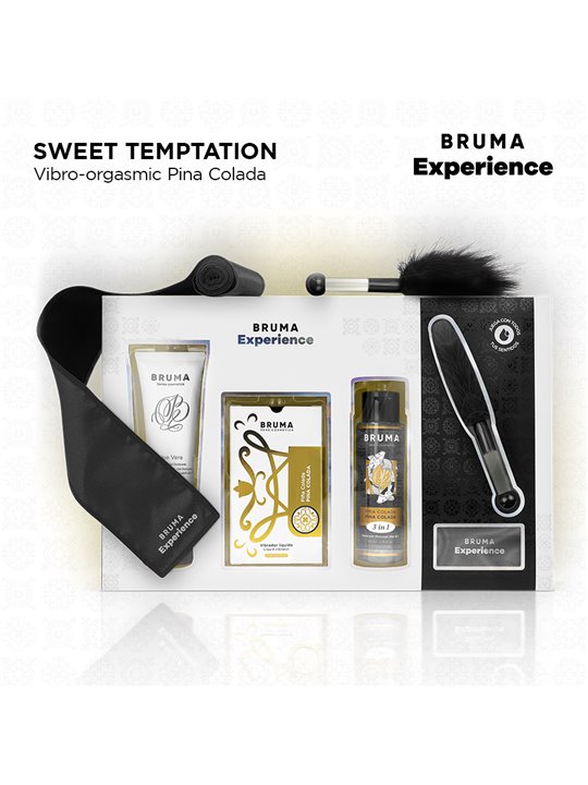 Bruma Xperience - Kit Sweet Temptation Vibro-Orgasmic Aroma Pina Colada