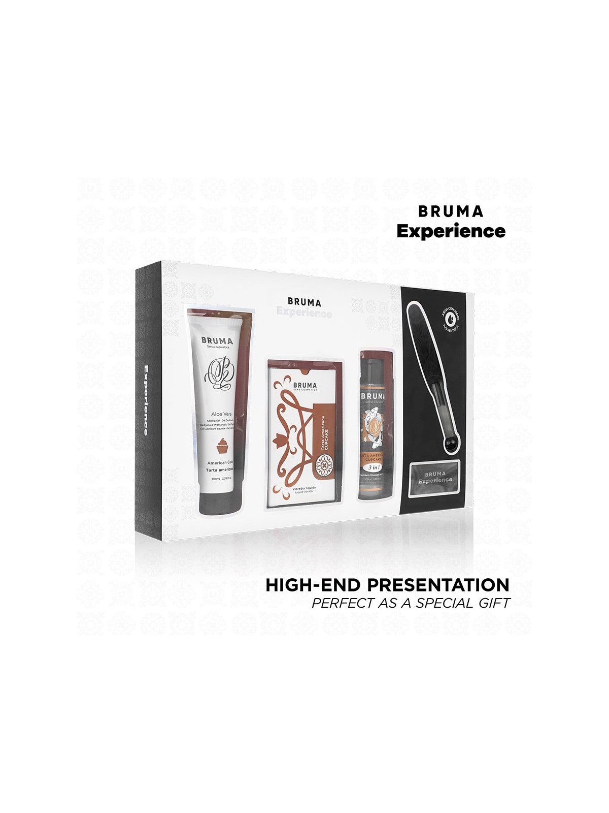 Bruma Xperience - Kit Sweet Temptation Vibro-Orgasmic Aroma Cupcake