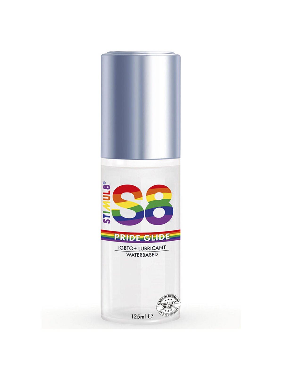 Stimul8 S8 Pride Glide - Lubrificante Intimo a Base d'Acqua 125 ML