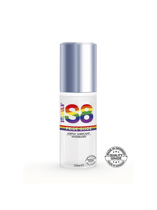 Stimul8 S8 Pride Glide - Lubrificante Intimo a Base d'Acqua 125 ML