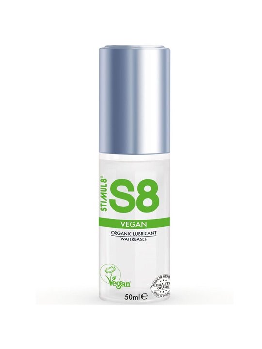 Stimul8 S8 Vegan - Lubrificante Organico a Base d'Acqua 50 ML