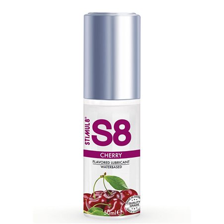 Stimul8 S8 - Lubrificante Intimo a Base d'Acqua Aroma Ciliegia 50 ML