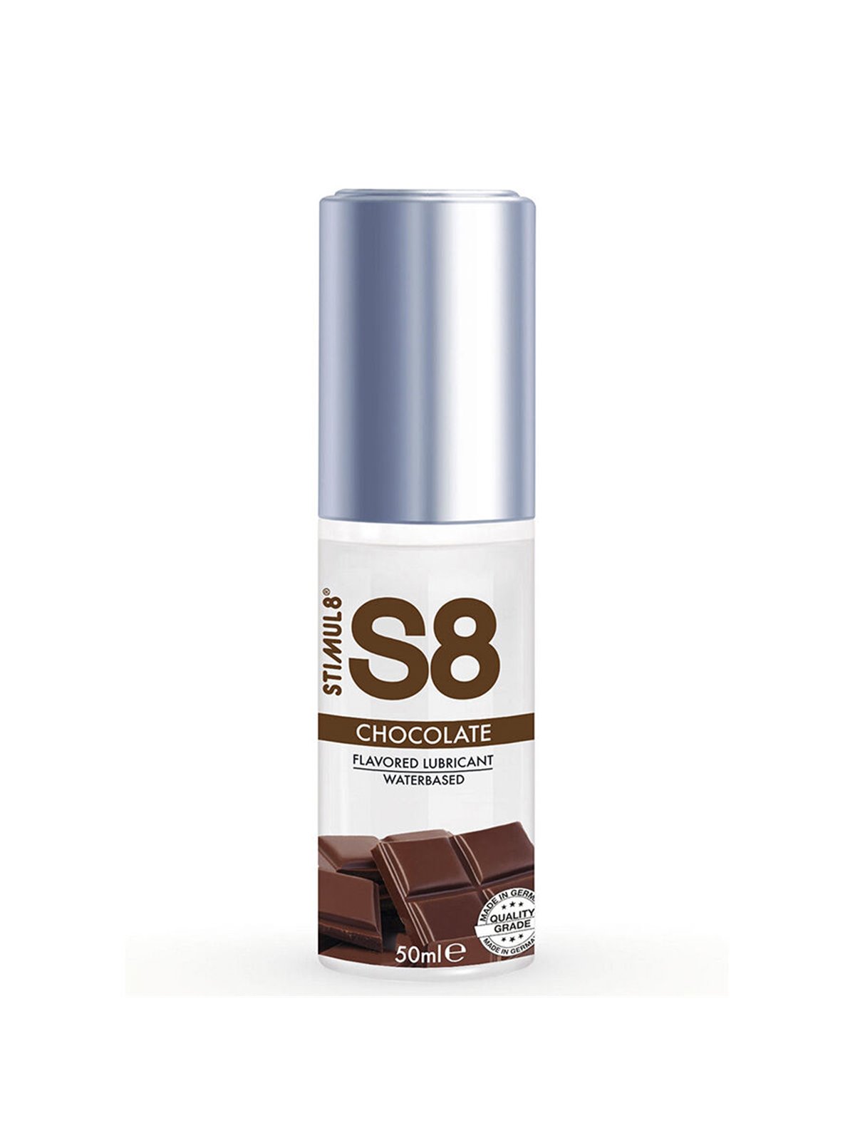 Stimul8 S8 - Water-Based Intimate Lubricant with Chocolate Flavour 50 ML
