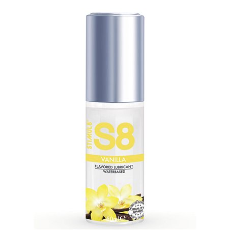 Stimul8 S8 - Vanilla Flavoured Water-Based Intimate Lubricant 50 ML