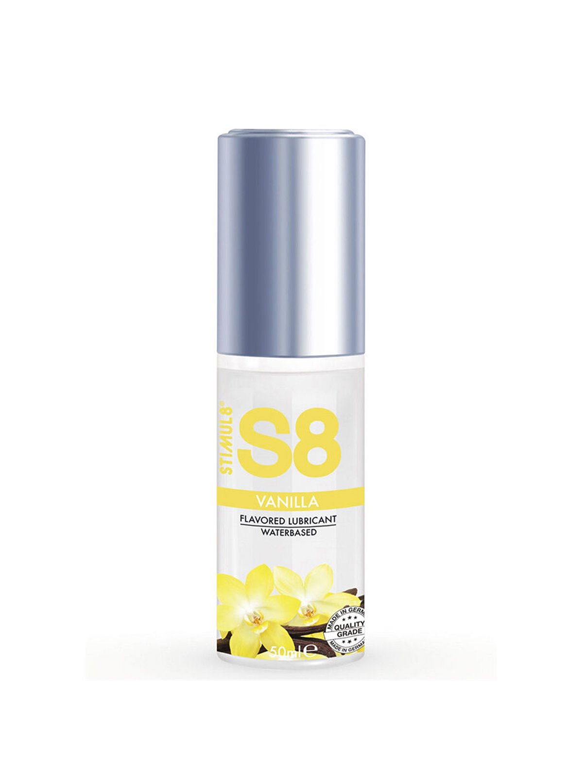 Stimul8 S8 - Vanilla Flavoured Water-Based Intimate Lubricant 50 ML