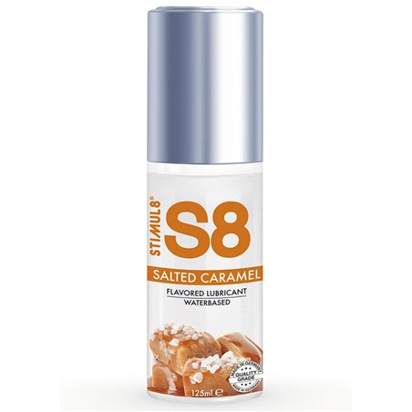 Stimul8 S8 - Water-Based Intimate Lubricant with Caramel Flavour 125 ML