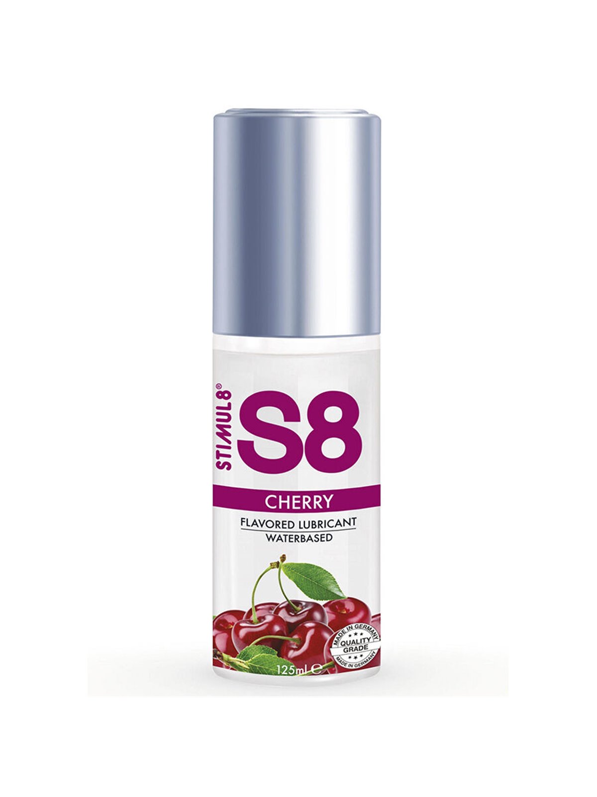 Stimul8 S8 - Lubrificante Intimo a Base d'Acqua Aroma Ciliegia 125 ML