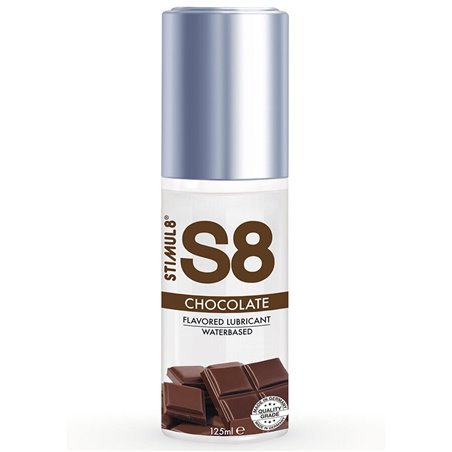 Stimul8 S8 - Lubrificante Intimo a Base d'Acqua Aroma Cioccolato 125 ML