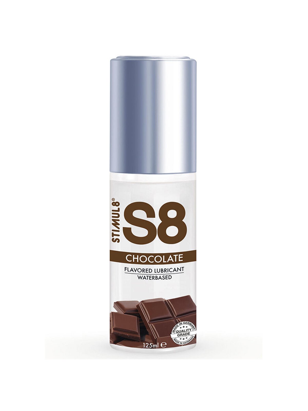Stimul8 S8 - Lubrificante Intimo a Base d'Acqua Aroma Cioccolato 125 ML
