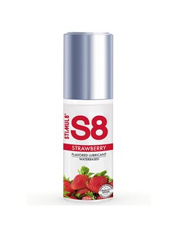 Stimul8 S8 - Strawberry Flavoured Water-Based Intimate Lubricant 125 ML