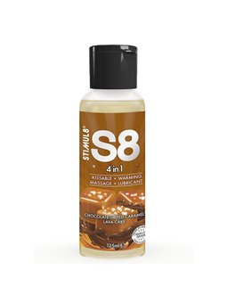 Stimul8 S8 - Lubrificante 4 in 1 al Cioccolato e Caramello Salato 125 ML