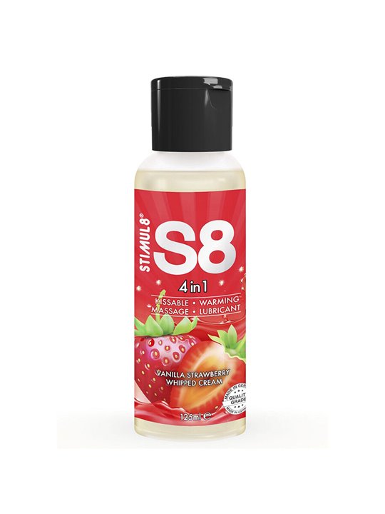 Stimul8 S8 - 4-in-1 Strawberry Lubricant 125 ML