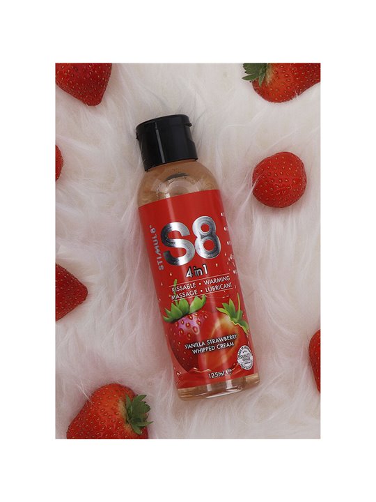 Stimul8 S8 - 4-in-1 Strawberry Lubricant 125 ML