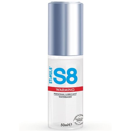 Stimul8 S8 - Lubrificante Intimo a Base d'Acqua Effetto Calore 50 ML