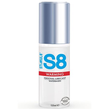 Stimul8 S8 - Water-Based Intimate Lubricant with Warming Effect 125 ML