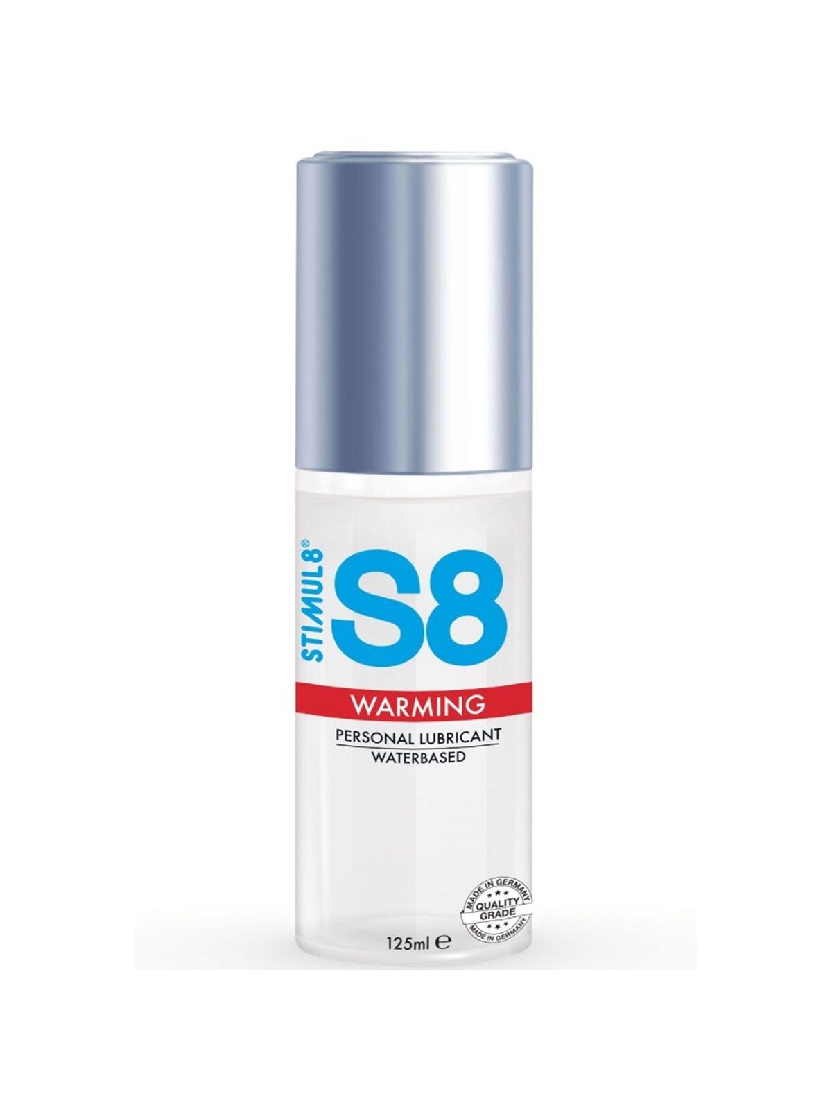 Stimul8 S8 - Water-Based Intimate Lubricant with Warming Effect 125 ML