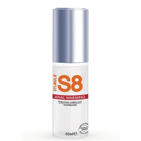 Stimul8 S8 - Water-Based Anal Lubricant with Warming Effect 50 ML