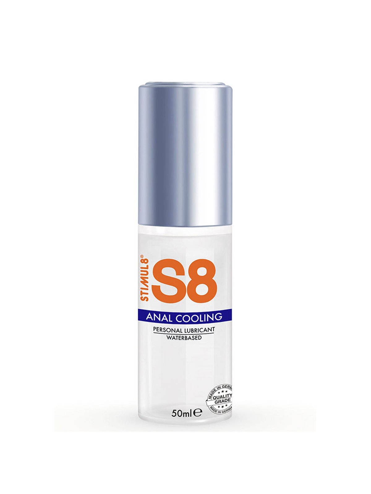 Stimul8 S8 - Lubrificante Anale a Base d'Acqua Effetto Freddo 50 ML