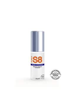 Stimul8 S8 - Lubrificante Anale a Base d'Acqua Effetto Freddo 50 ML