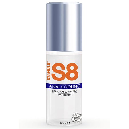 Stimul8 S8 - Water-Based Anal Lubricant Cooling Effect 125 ML