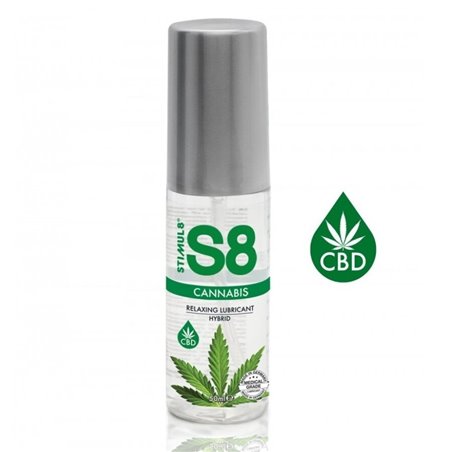 Stimul8 S8 - Lubrificante Ibrido alla Cannabis 50 ML