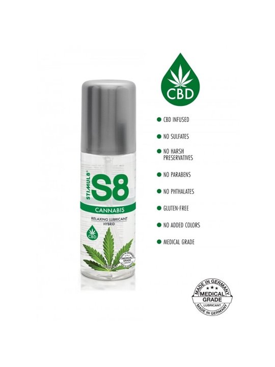 Stimul8 S8 - Hybrid Cannabis Lubricant 125 ML