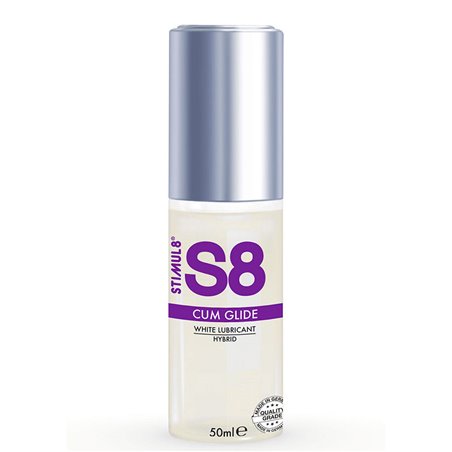 Stimul8 S8 Cum Glide - Lubrificante Ibrido Effetto Sperma 50 ML