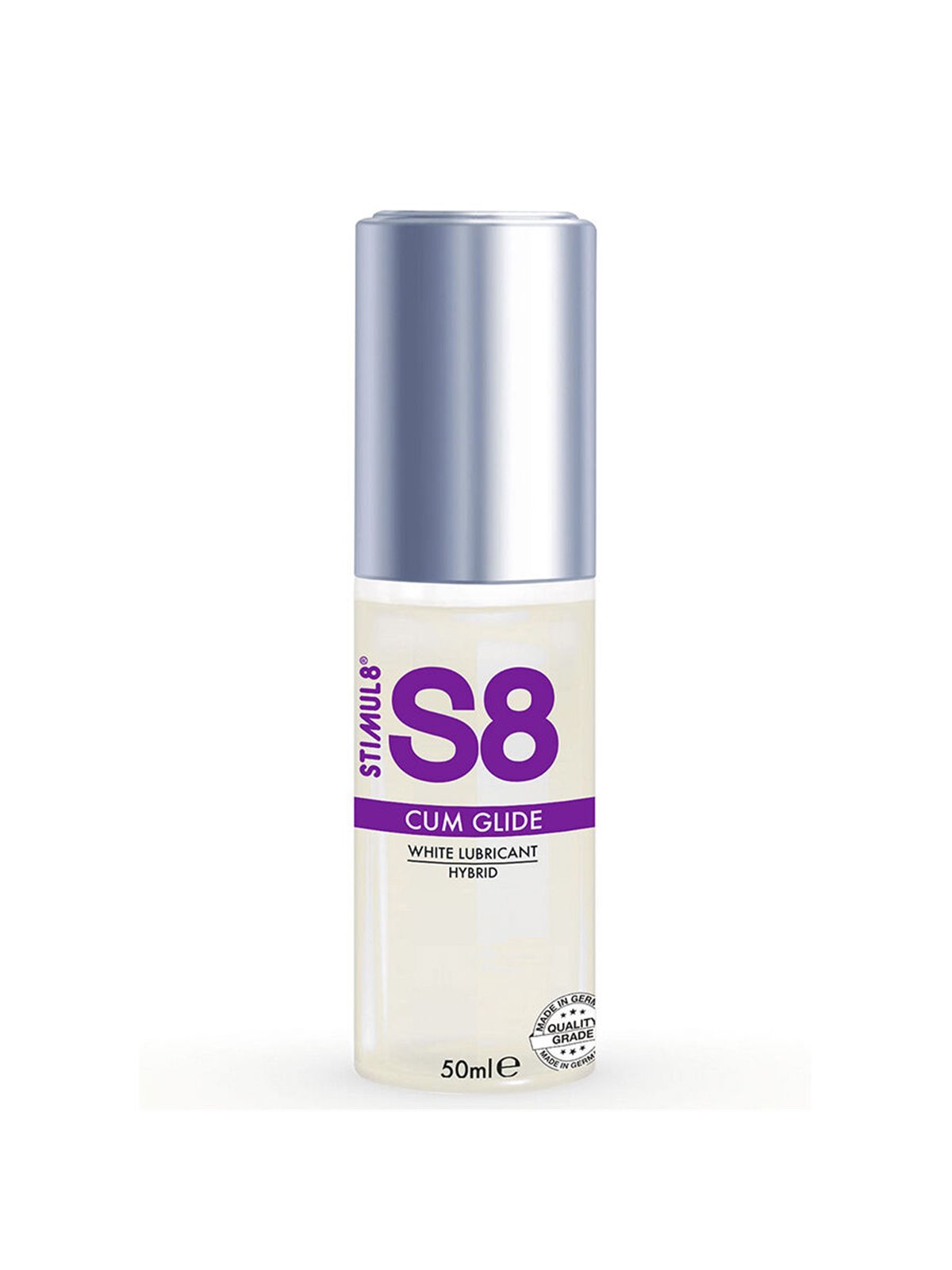 Stimul8 S8 Cum Glide - Lubrificante Ibrido Effetto Sperma 50 ML