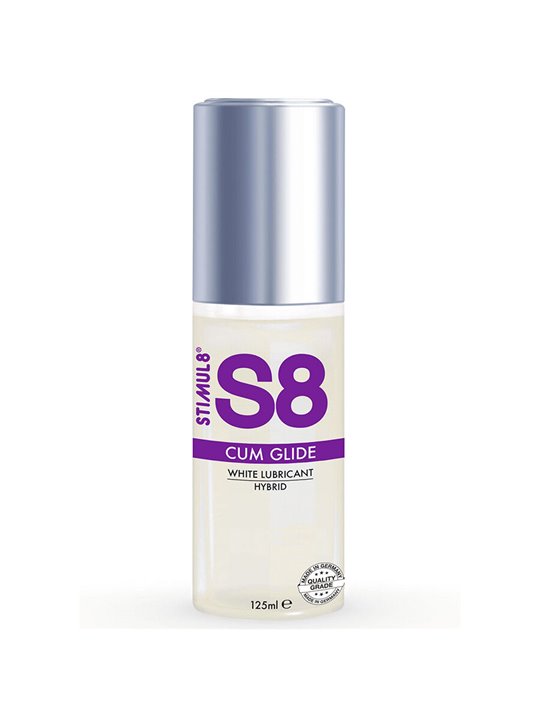 Stimul8 S8 Cum Glide - Lubrificante Ibrido Effetto Sperma 125 ML
