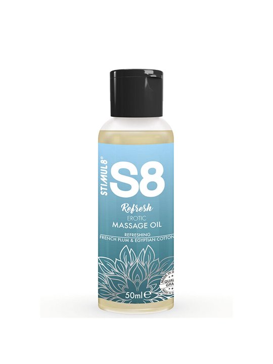 Stimul8 S8 - Erotic Massage Oil Pack of 3x50 ML