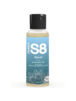Stimul8 S8 Refresh - Olio per Massaggio Erotico 125 ML