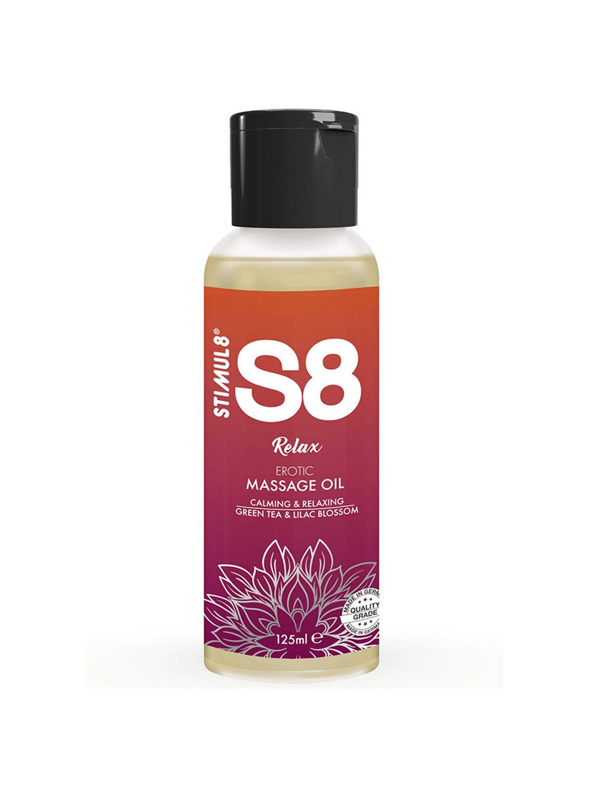 Stimul8 S8 Relax - Erotic Massage Oil 125 ML