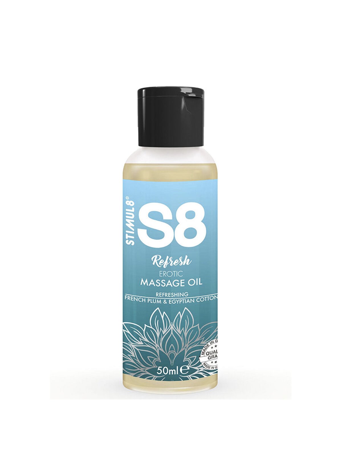 Stimul8 S8 Refresh - Erotic Massage Oil 50 ML