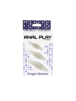 Toyjoy Finger Rimmer - Dilatatore Anale a Forma di Dito 3 Pezzi